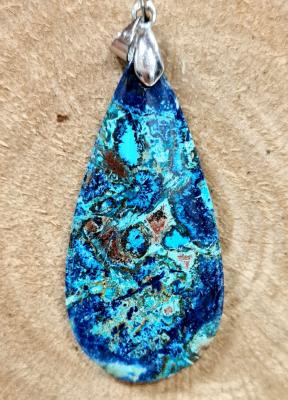 Chrysocolle azurite