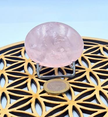 Quartz rose galet