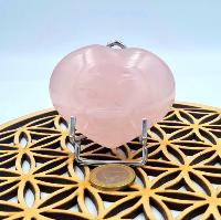 Quartz rose coeur