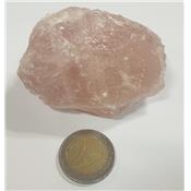 Quartz rose brut