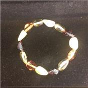 Bracelet ambre multicolore