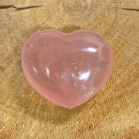 Quartz rose coeur