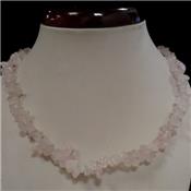 Collier Baroque Quartz Rose