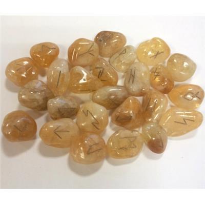 Runes en citrine