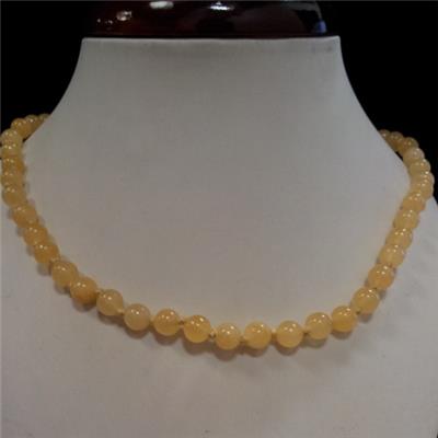 Collier boule Calcite GM