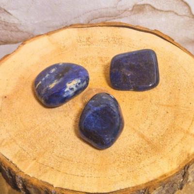 Dumortiérite - Pierre roulée