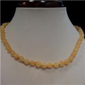 Collier boule Calcite GM