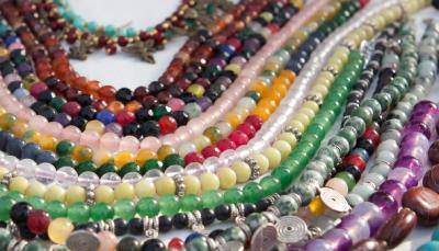 Collier pierres naturelles