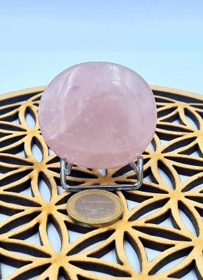 Quartz rose galet