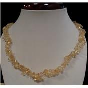 Collier Baroque Citrine