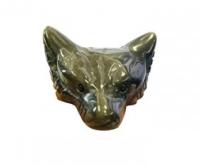 Tête de loup percée
