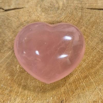 Quartz rose coeur